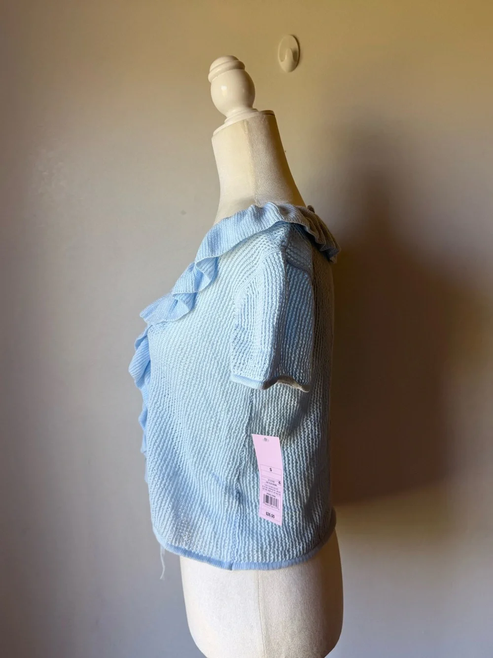 Wild Fable Ruffle Tie Cardigan - Picture 4 of 6